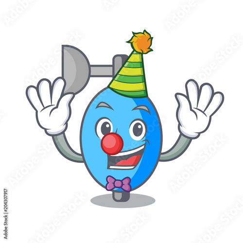 Clown ambu bag mascot cartoon