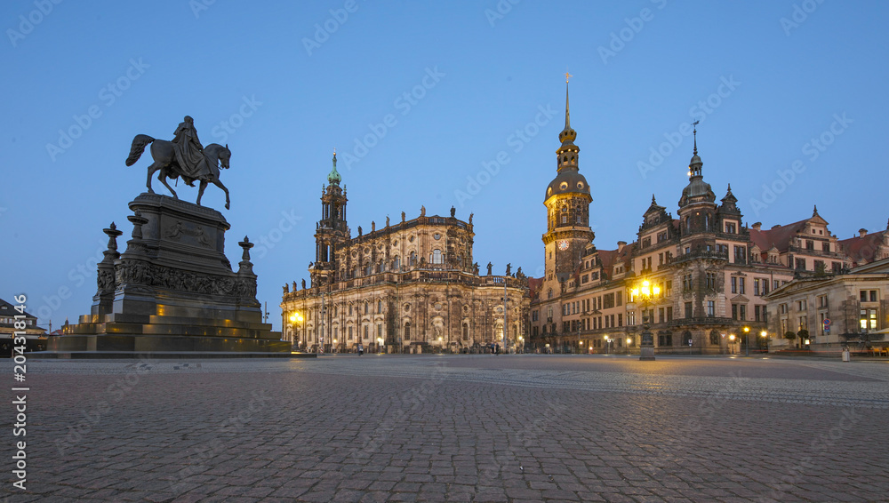 Dresden Cathedral of the Holy Trinity or Hofkirche