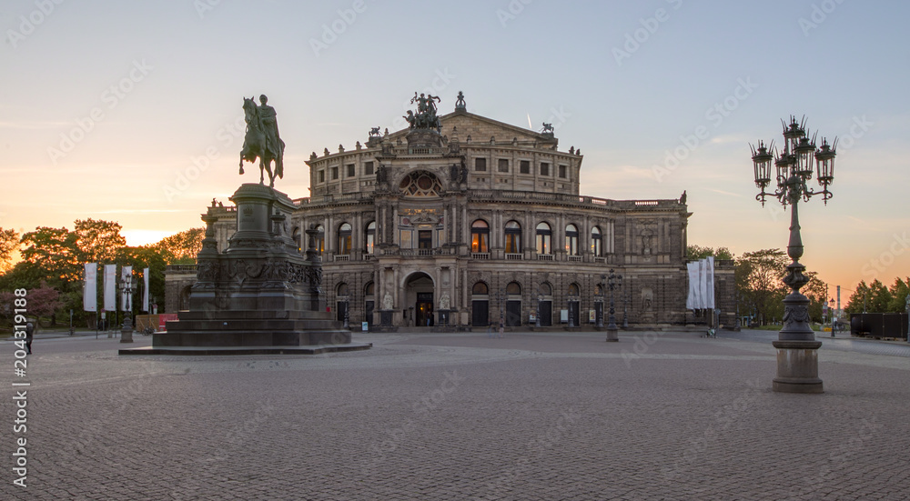 Semperoper in Dresden, Germany