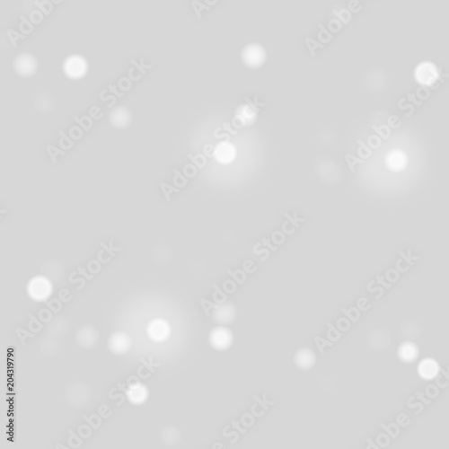 Abstract bokeh gray light effect  soft background