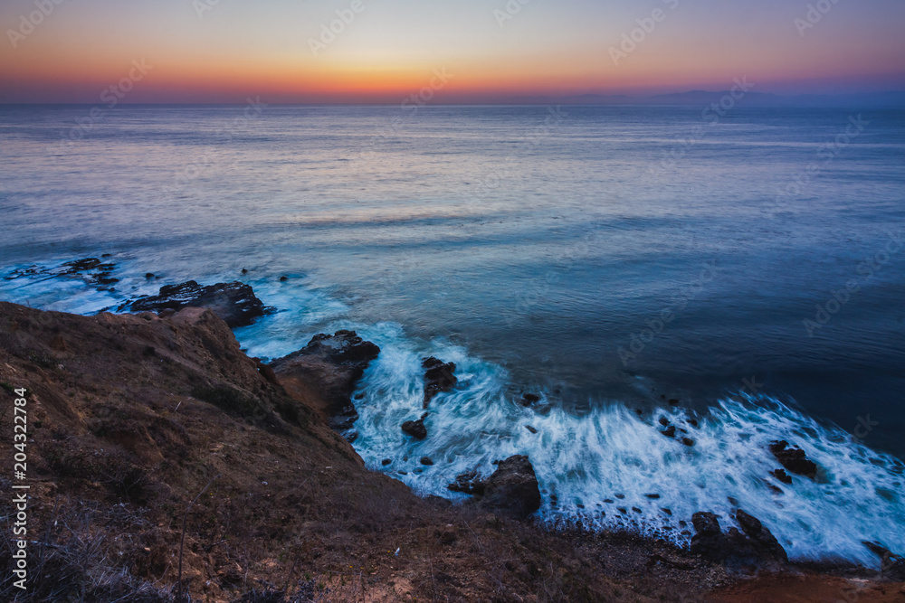 Palos Verdes Cliffs After Sunset Palos Verdes Cliffs After Sunset