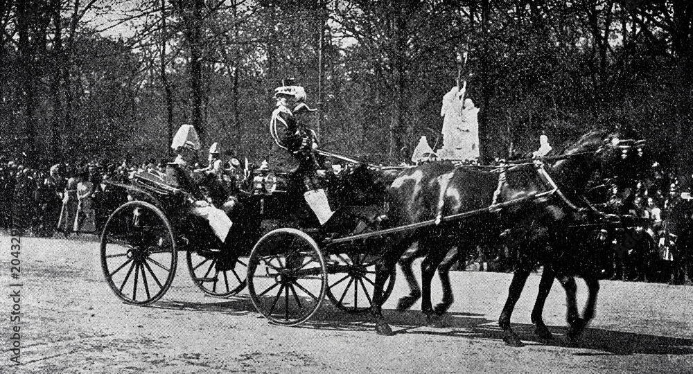 Naklejka premium Kaiser Franz Josef in Berlin