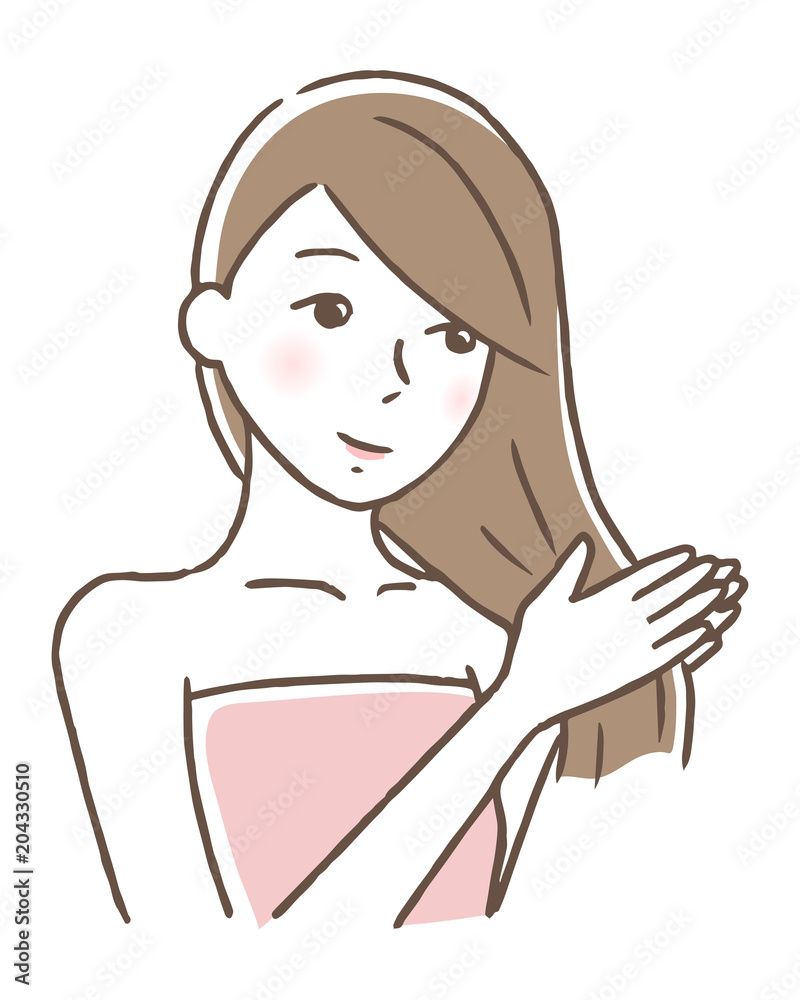 女性 ヘアケア 女性 ヘアケア