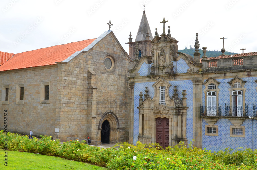 GUIMARAES,PORTUGAL: Church of Saint Francisco in Guimaraes. The city Guimaraes was settled in the 9th century, at which time it was called Vimaranes.