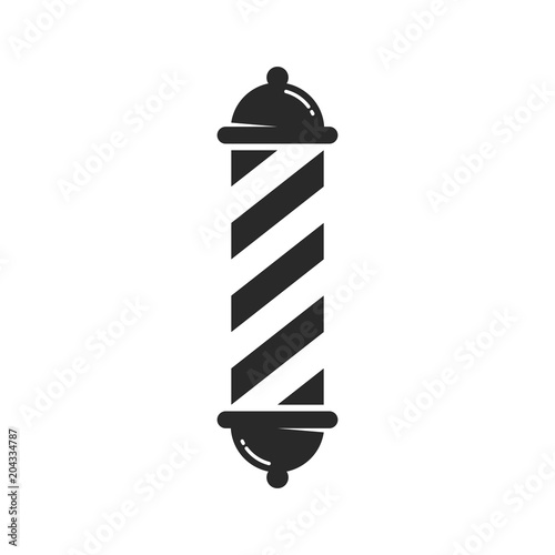 Barber logo. Barbershop icon. Vector eps 08.