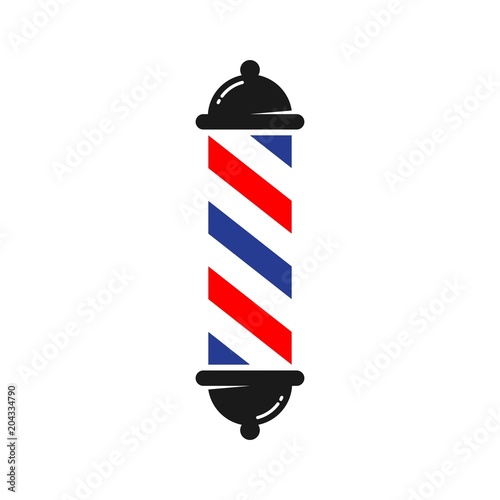 Barber logo. Barbershop icon. Vector eps 08.