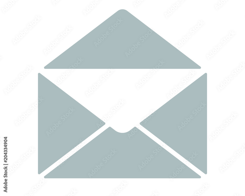 Open mail vector illustration Open mail vector illustration
