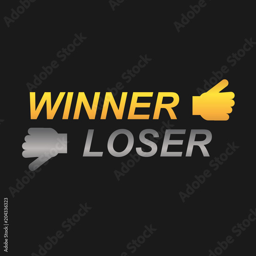 Concept of winner and loser