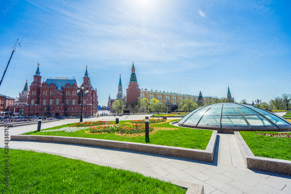 Fototapeta premium The Great Kremlin Palace was commissioned as the Moscow residence of the royal family