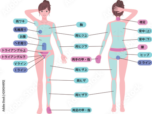 女性　ヌード　全身