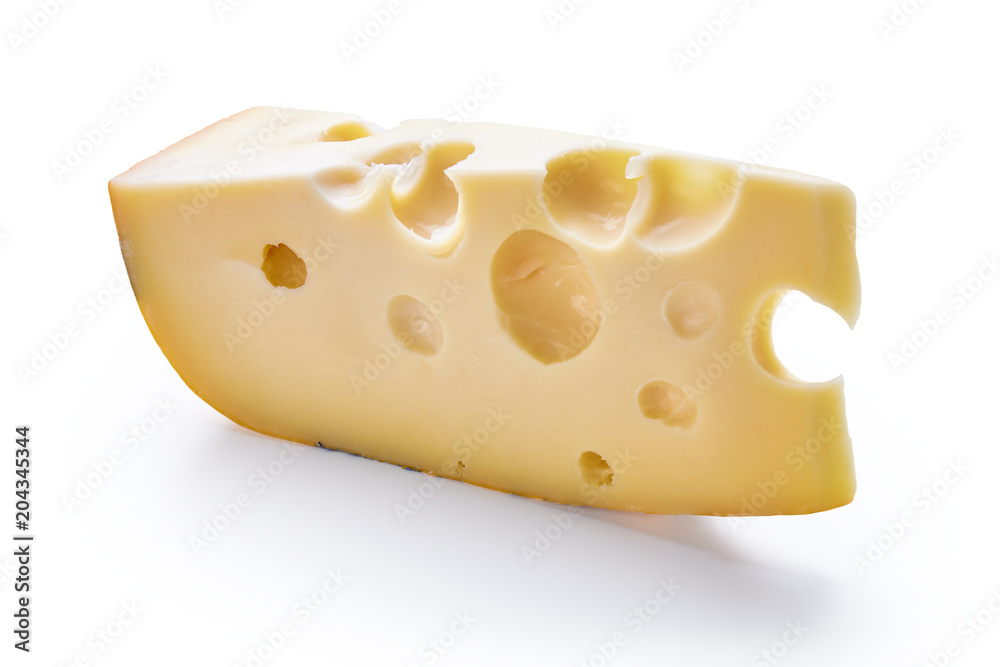 Cheese isolated on white background Cheese isolated on white background