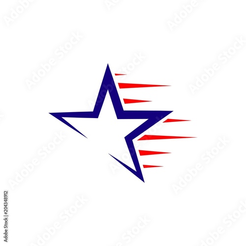 Star Logo Vector Template Design Illustration