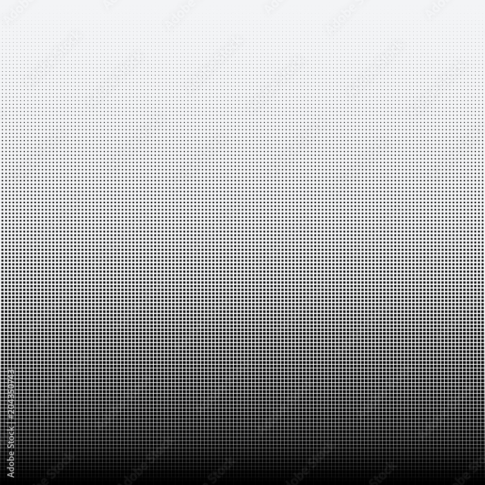 Halftone dots on white background Halftone dots on white background