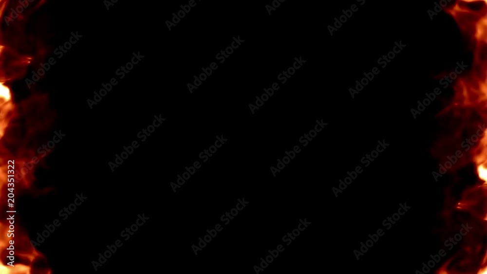Abstract Smoke And Fire Background Loop Abstract Smoke And Fire Background Loop