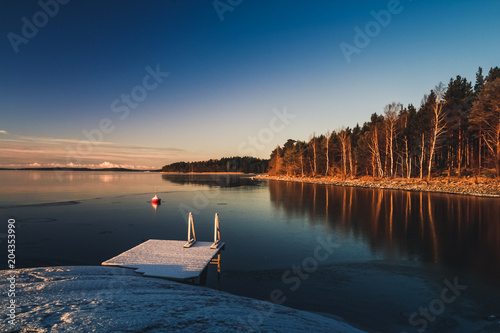 Nice day on a lake