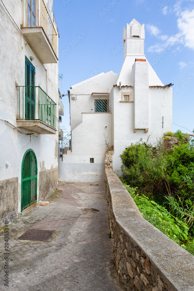 Rodi Garganico (Puglia, Italy) - View of the little picturesque village in south Italy