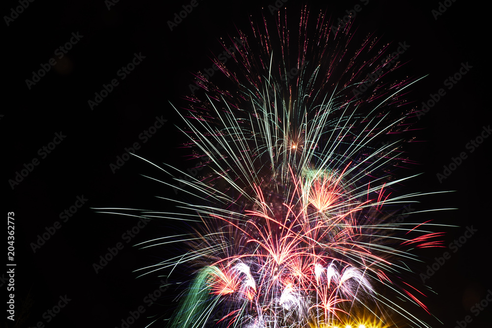 background fireworks in the night sky background fireworks in the night sky