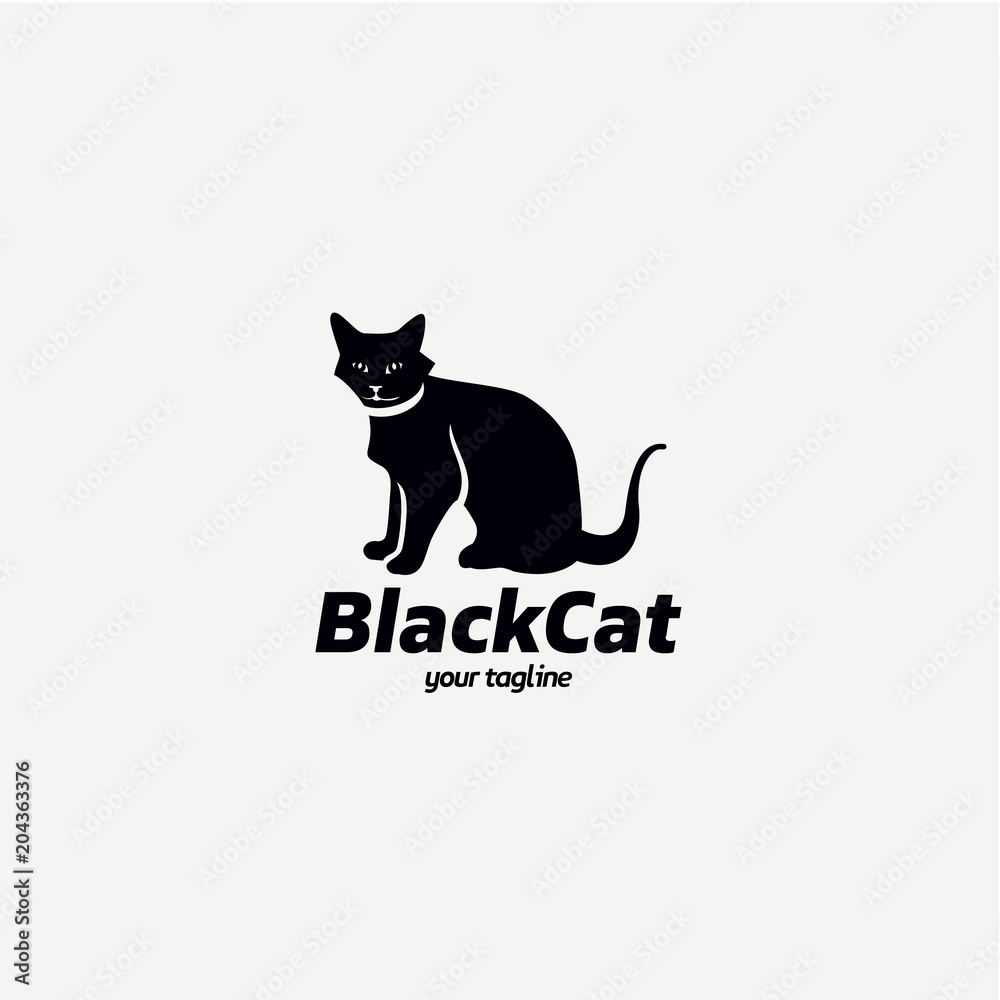 Cat Logo Designs Template