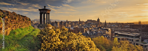 View of Edinburgh, Scotland photo