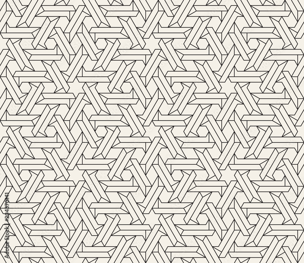 Vector seamless pattern. Modern stylish abstract texture. Repeating geometric tiles Vector seamless pattern. Modern stylish abstract texture. Repeating geometric tiles