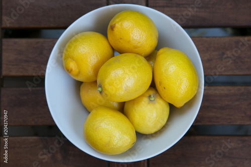 lemons on the table