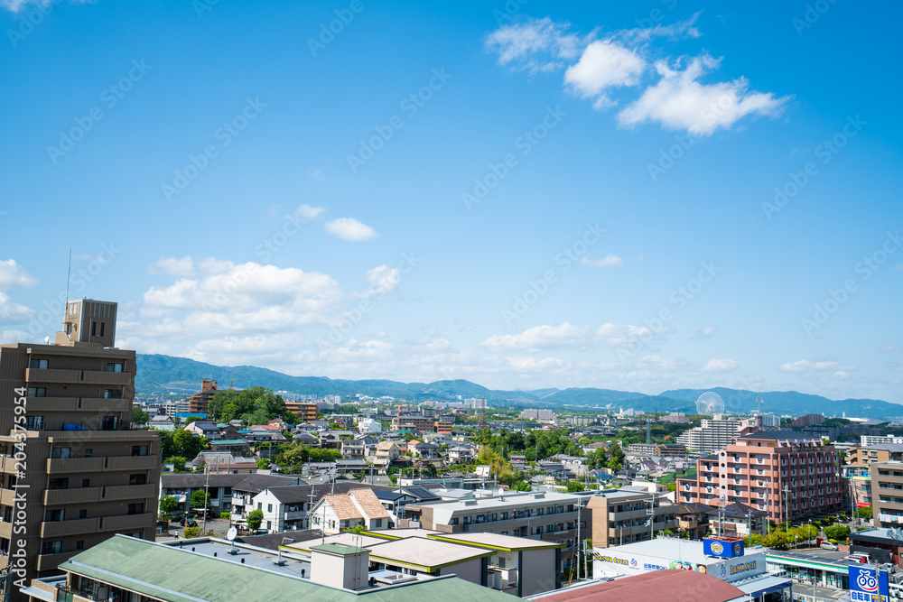 Obraz premium 吹田 都市風景