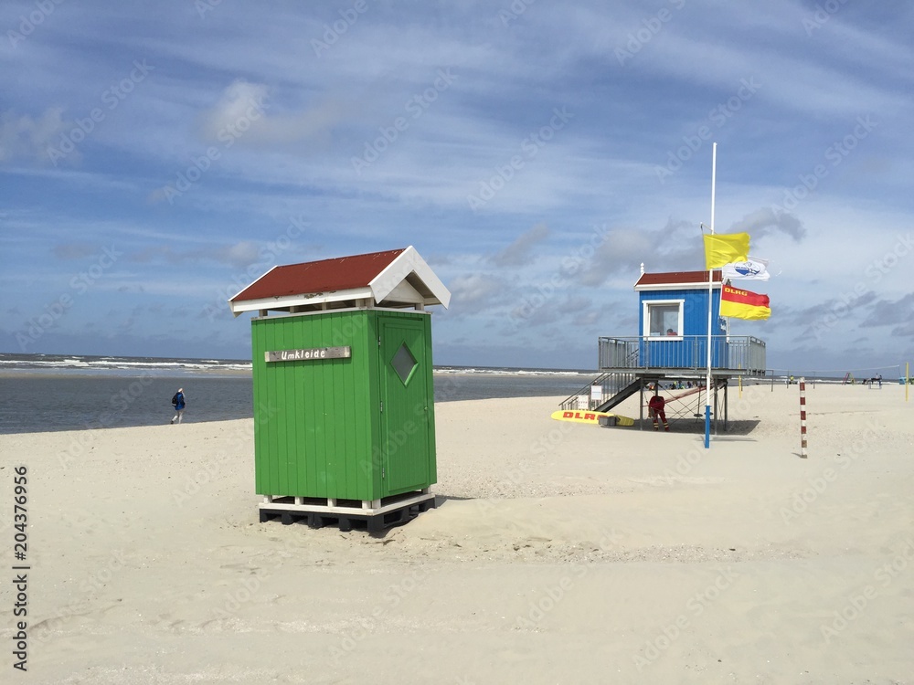 Strand Insel Langeoog