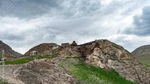 Cek village in the highlands, Azerbaijan