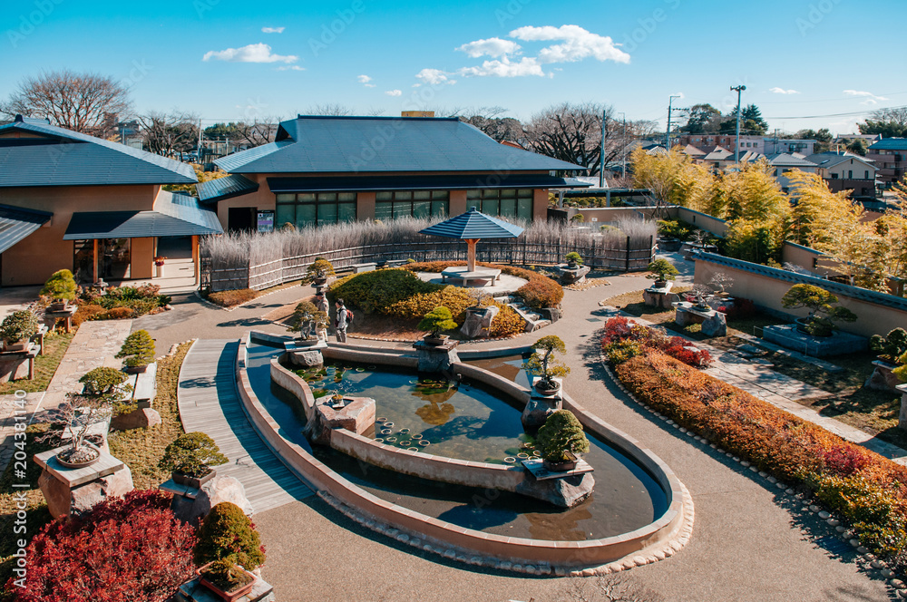 Omiya Bonsai Museum garden, Saitama, Japan Stock Photo Adobe Stock