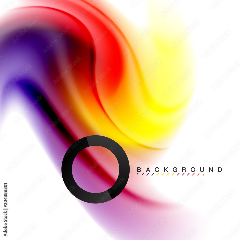Swirl fluid flowing colors motion effect, holographic abstract background Swirl fluid flowing colors motion effect, holographic abstract background