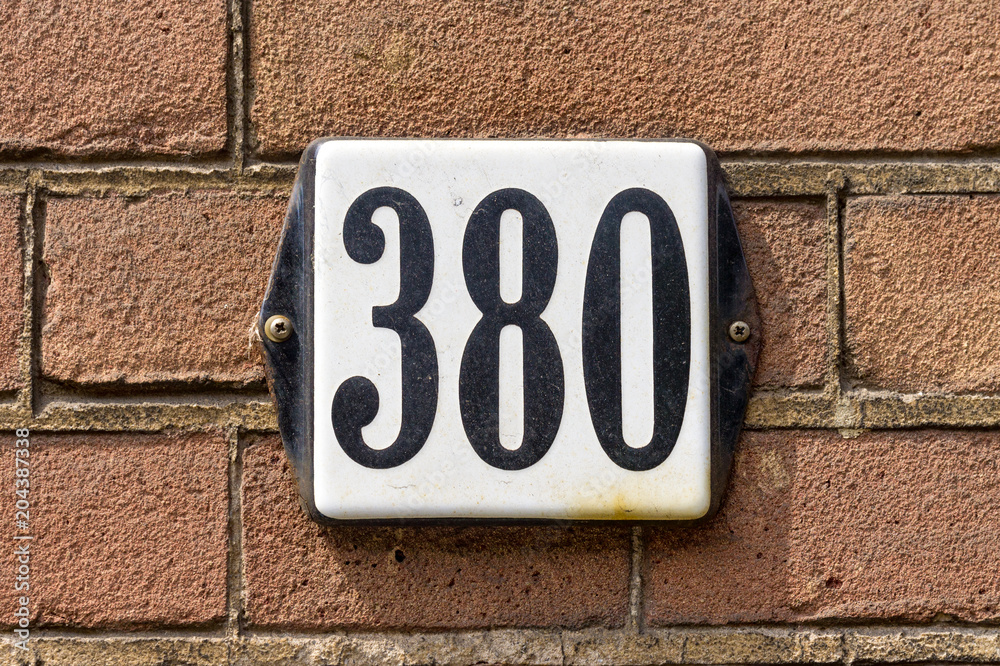 Number 380 Number 380