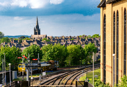 Train Station harrogate UK photo