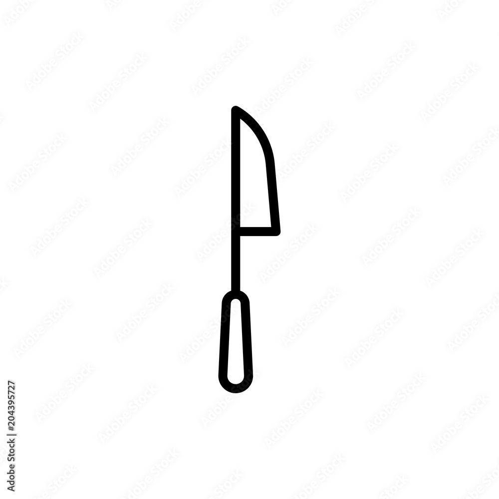 knife icon vector illustration knife icon vector illustration