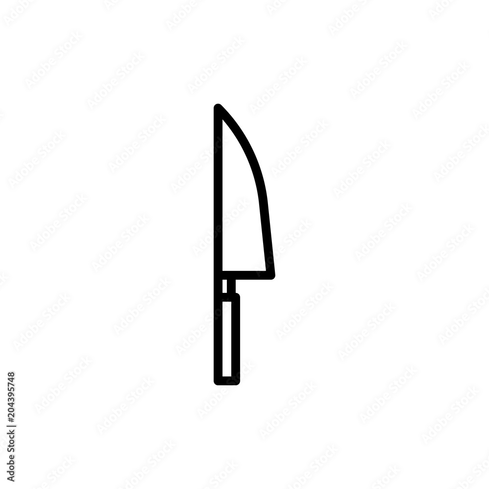 knife icon vector illustration knife icon vector illustration