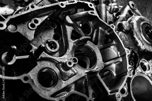 spare parts high pressure die casting gear box basket