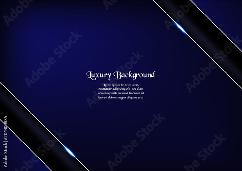 Abstract blue background in premium concept with copy space.Template design for cover, business presentation, web banner and packaging.