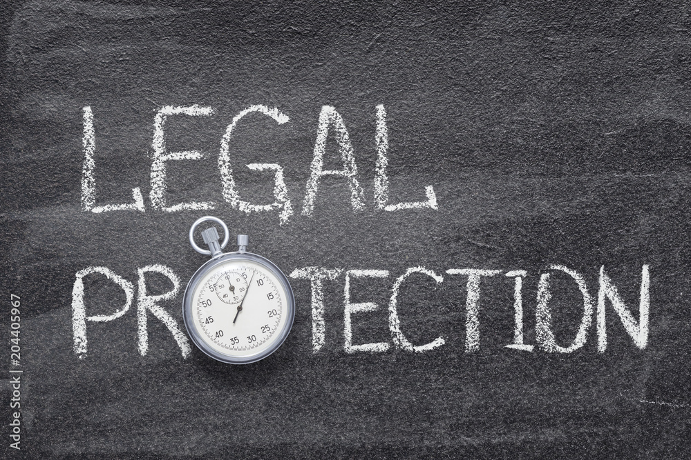 Fototapeta premium legal protection watch