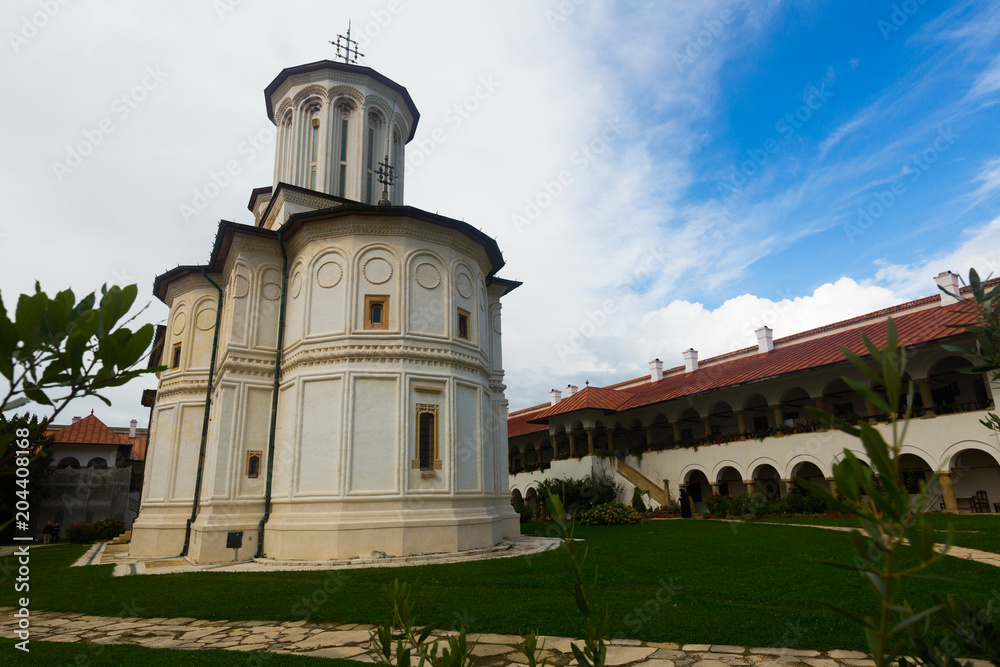 Monastery Horezu in romanian city