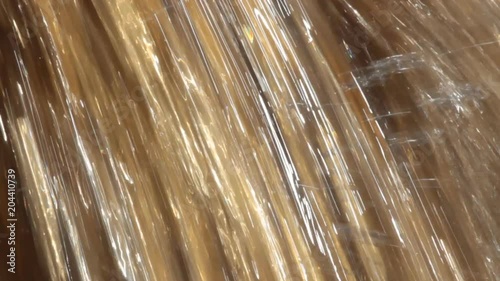 Abstraction of stream and waterfalls, flowing water
