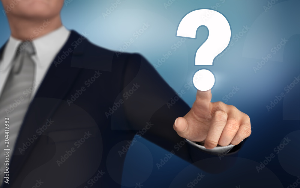 questions pushing concept 3d illustration questions pushing concept 3d illustration