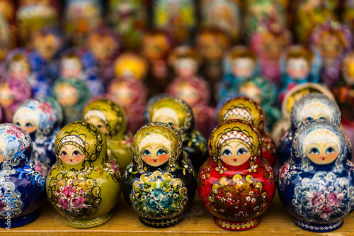 Matryoshka doll, Russian souvenir souvenirs © Chonlapoom Banharn