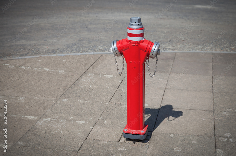 roter Hydrant