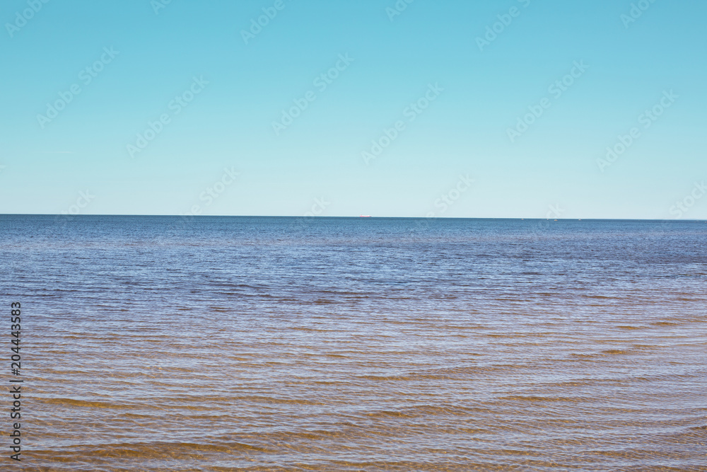 The Gulf of Finland, spring, May sunny day. The Gulf of Finland, spring, May sunny day.
