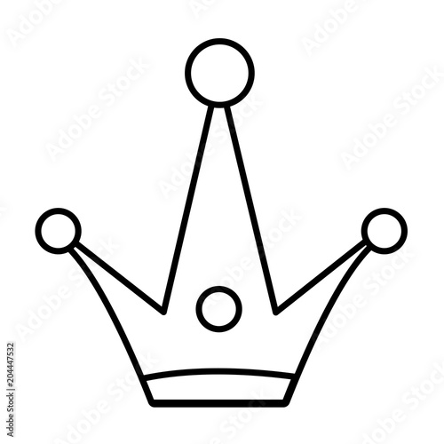 line luxury crown royal decoration accessory