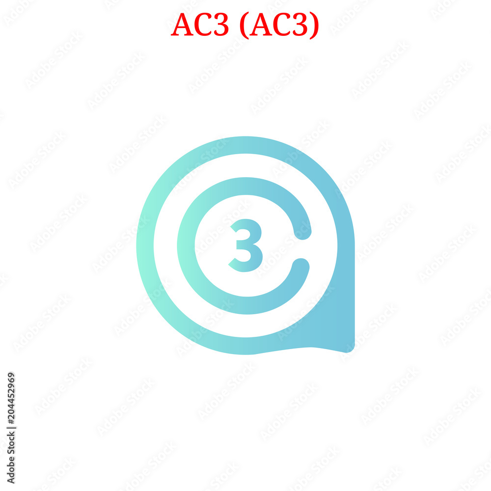 Vector AC3 (AC3) logo Vector AC3 (AC3) logo