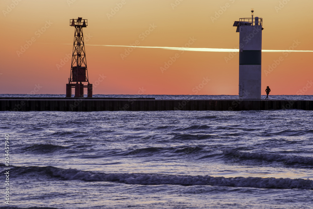 Fototapeta premium Pentwater Lights