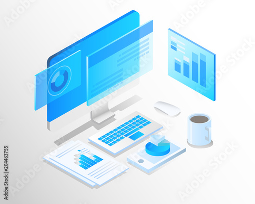 business analysis system. v...