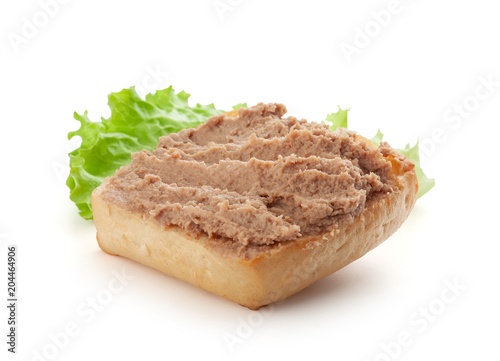 Sandwich with meat pate