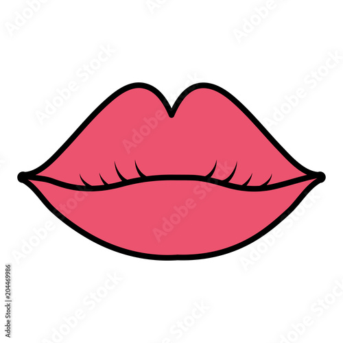 color beauty female lips makeup style