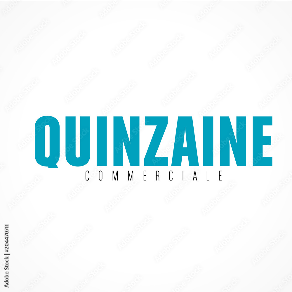 quinzaine commerciale